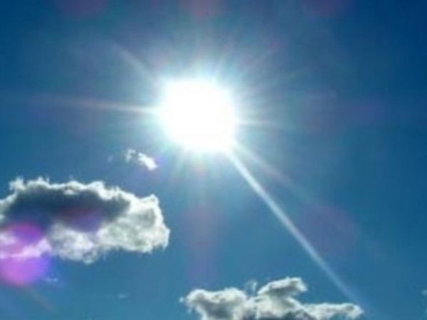 Meteorología pronostica un lunes soleado y con ambiente caluroso
