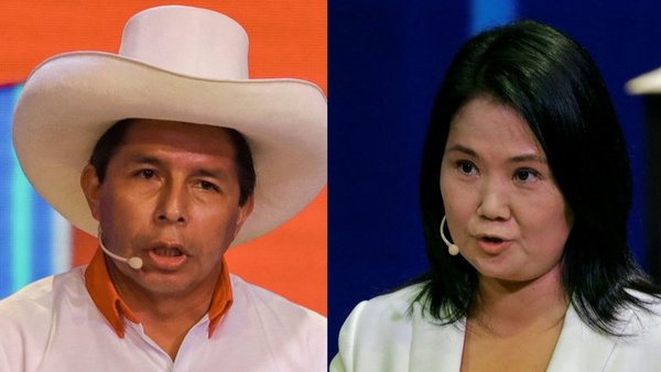 Pedro Castillo supera a Keiko Fujimori en la primera encuesta para el ballotage en Perú | .::Agencia IP::.