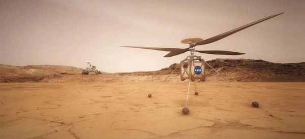 El Helicóptero Ingenuity consigue volar con éxito en Marte, según la NASA