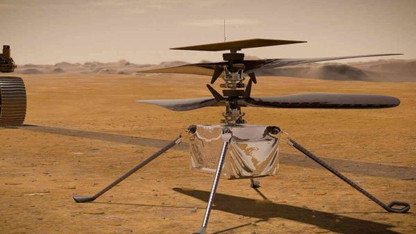 Helicóptero Ingenuity hace historia al volar por primera vez en Marte | OnLivePy