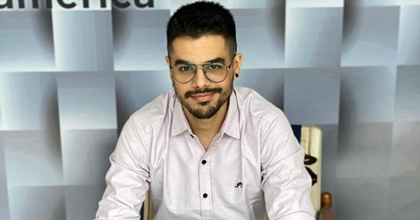 Óscar Fadlala, uno de los jóvenes que está creciendo en la TV paraguaya