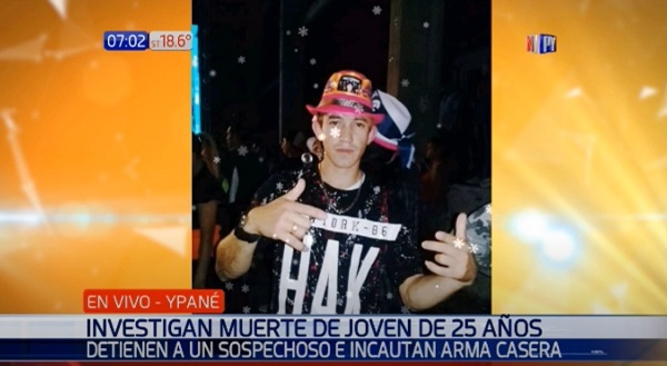 Joven es asesinado en Ypané y sospechan de trasfondo pasional