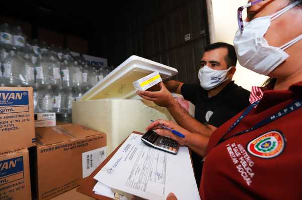 Paraguay recibe totalidad de donativo de medicamentos de Estados Unidos para la lucha contra la covid-19
