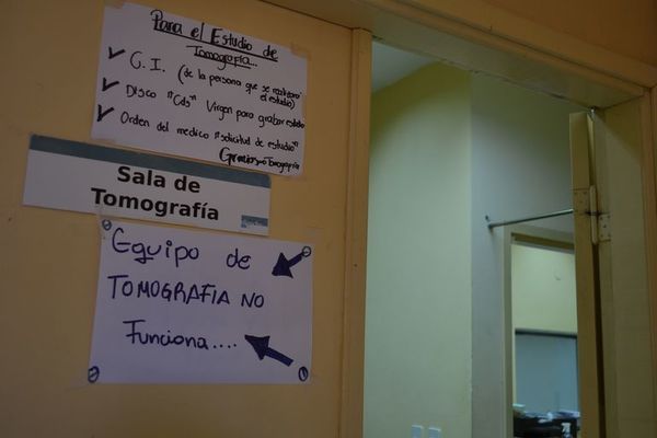 Equipo de tomografía del Hospital Regional de San Juan no funciona - Nacionales - ABC Color