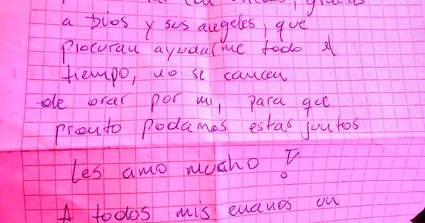 La Nación / Familiares intercambian emotivas cartas con sus internados por COVID-19