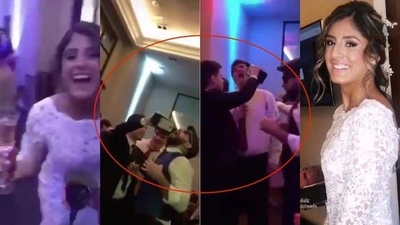 Diario HOY | Sin tapabocas y tomando de la misma botella, en fiesta nupcial de notera de radio E40