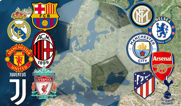 La impactante fortuna que ganarán los clubes de la Superliga europea: la comparación con los premios de la Champions League