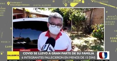 Covid-19: en menos de 15 días, una familia perdió a seis integrantes