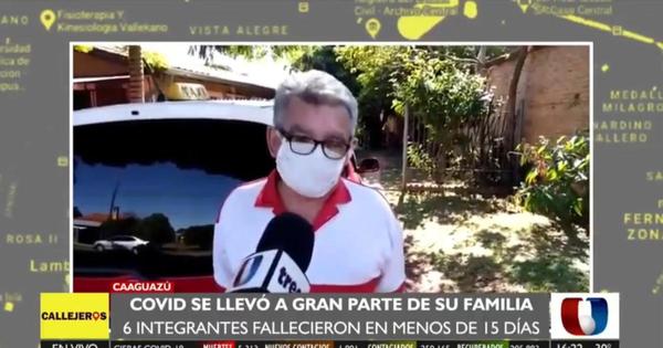 Covid-19: en menos de 15 días, una familia perdió a seis integrantes