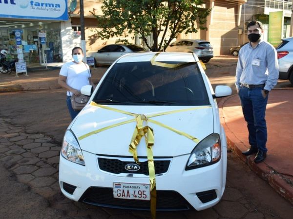 Covid-19: Retorna a su hogar el hombre que sorteó su automóvil