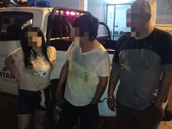 Detenidos por agredir a policías y violar cuarentena sanitaria