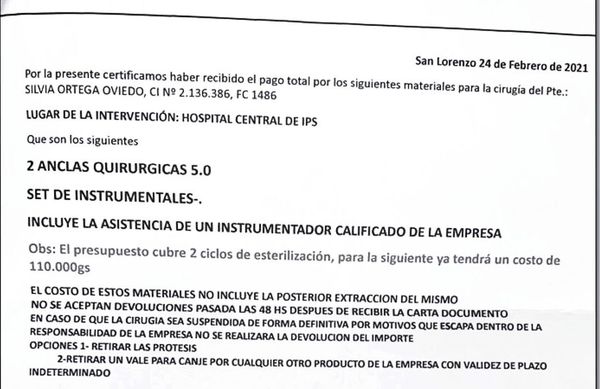 Empresa proveía delicados insumos para la salud que serían falsificados - Nacionales - ABC Color