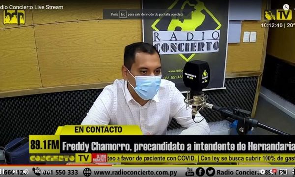 Freddy Chamorro cree que Bergottini descabalgará a favor de Rubén Rojas en Hernandarias