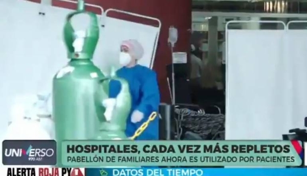 Diario HOY | Villa Elisa: refugio que ocupaban familiares ahora es usado por pacientes
