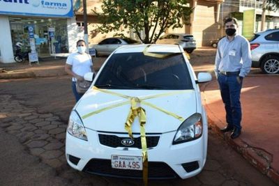 Covid-19: Retorna a su hogar el hombre que sorteó su automóvil