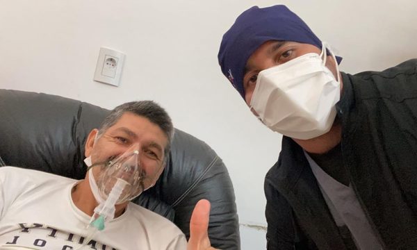 Denis Caniza: “Cuento con sus oraciones para seguir peleando”