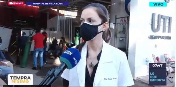 Hospital de Villa Elisa está saturado de pacientes covid: “Estamos colapsados”, dice directora - ADN Digital