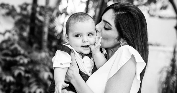 Hace 9 meses que Lucía Sapena disfruta sus días como mamá