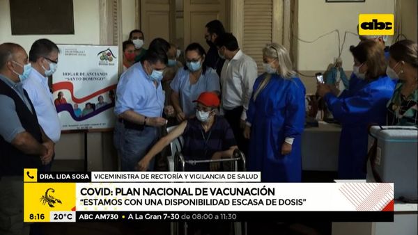 Poca claridad en cuanto a fechas de arribo de nuevas dosis de vacunas - ABC Noticias - ABC Color