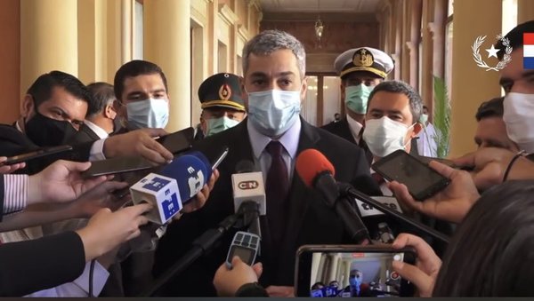 Mario Abdo anuncia llegada de 234.000 vacunas anti-COVID para la próxima semana - MarketData