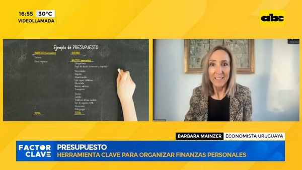 Hablando de dinero: Presupuesto, una herramienta clave para organizar las finanzas personales - Factor Clave - ABC Color