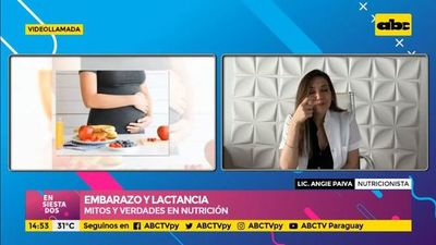 Embarazo y lactancia - mitos y verdades en nutrición - Ensiestados - ABC Color