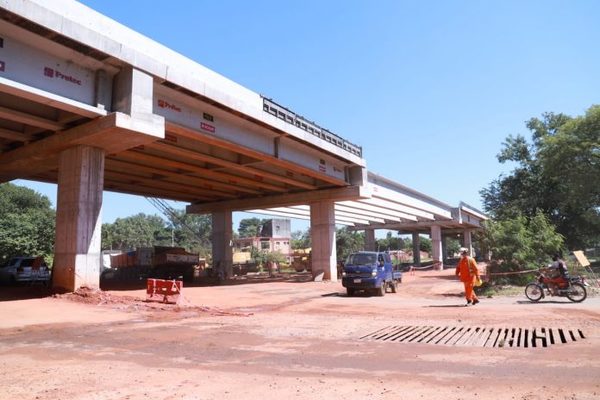 Corredor Vial Botánico: izaron las últimas vigas para concluir el viaducto | Ñanduti