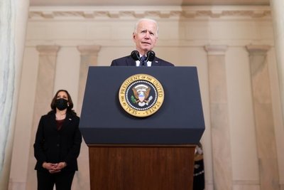 Joe Biden sobre el veredicto contra Derek Chauvin: “Esto puede ser un paso gigante en la marcha hacia la justicia”