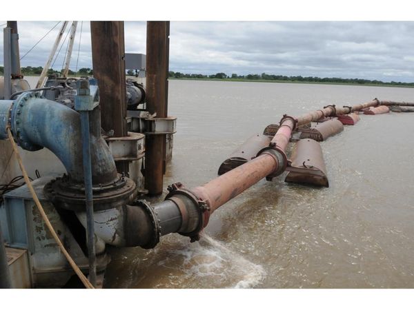 Acuerdan el inicio  de dragado en tramos del río Paraguay