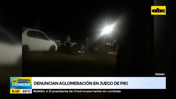 Denuncian aglomeración en partido de Piki vóley - ABC Noticias - ABC Color