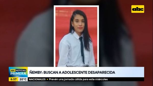 Buscan a adolescente desaparecida en Ñemby - ABC Noticias - ABC Color