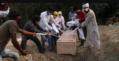 Los cementerios y crematorios de la India, desbordados por una nueva ola de Covid - ADN Digital