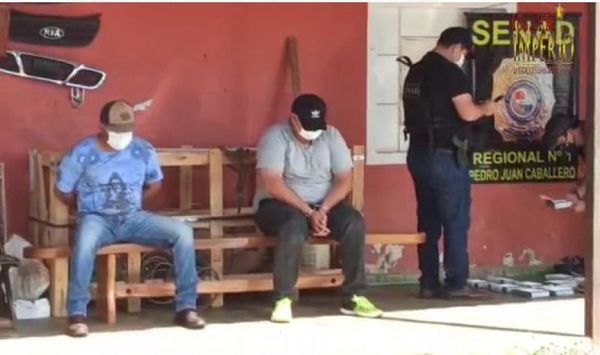 Decretan prisión para sujetos detenidos con cocaína en un lavadero