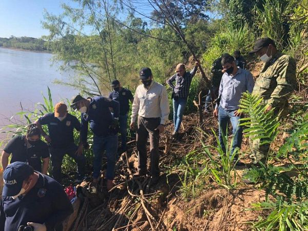 Hallan restos óseos a orillas del río Aquidabán en Horqueta 