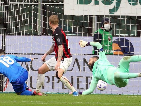 Sassuolo se venga del Milan en la Serie A