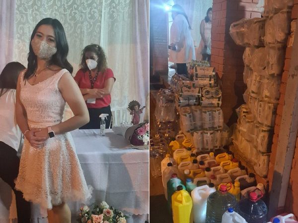 Quinceañera dona insumos a hospital en lugar de una fiesta