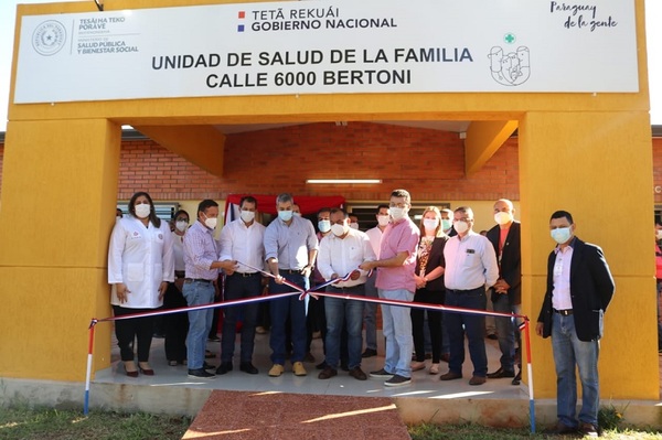 Gobierno inaugura nuevas Unidades de Salud Familiar en San Pedro - El Trueno