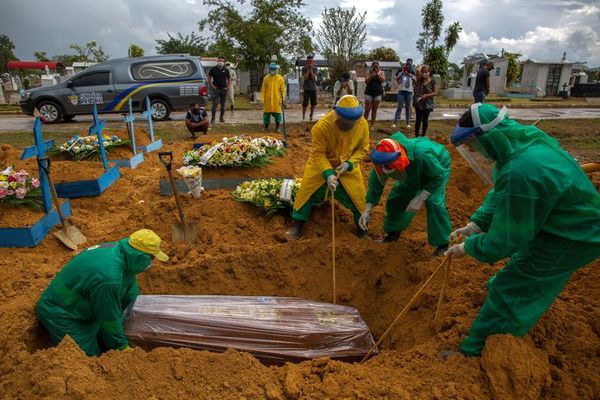 Brasil rebasa 380.000 muertes por covid-19 - Mundo - ABC Color