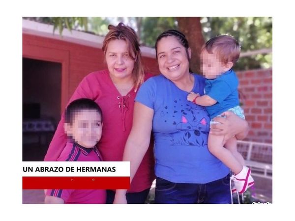 Hermanas se vieron después de 36 años