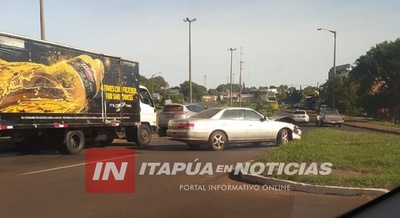 ACCIDENTE EN EL ACCESO AL PUENTE MBOI KA’E