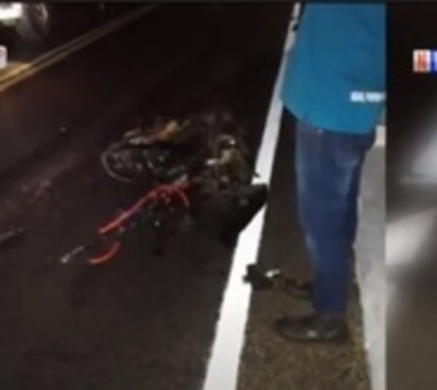 Motociclista muere al impactar frontalmente contra camión - Paraguay.com