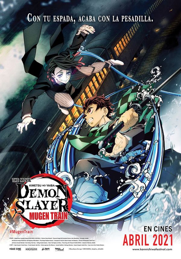 Demon Slayer: El tren infinito (2D) - Cine y TV - ABC Color
