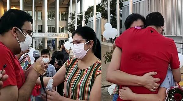 Venció al COVID y propuso matrimonio a su pareja: “Te amo con toda mi fuerza”