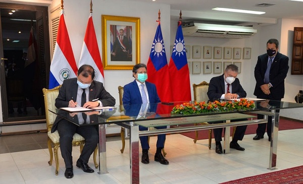 Taiwán dona 16.500.000 dólares a Paraguay para compra de vacunas contra el covid