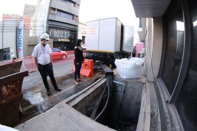 ANDE inició adecuación de 30 puestos de distribución subterráneos en el microcentro - Nacionales - ABC Color