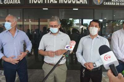 Guairá: Entregan Pabellón Modular de Contingencia a la IV Región Sanitaria - Noticiero Paraguay