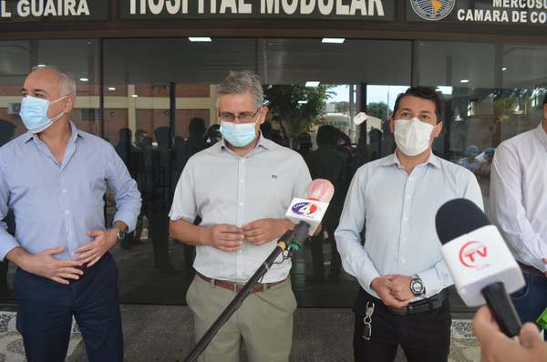 Guairá: Entregan Pabellón Modular de Contingencia a la IV Región Sanitaria - Noticiero Paraguay