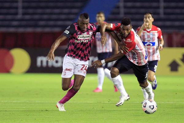 Junior y Santa Fe se neutralizan en Barranquilla
