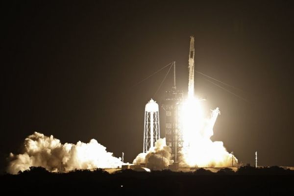 SpaceX lanzó su tercera misión tripulada a la Estación Espacial Internacional