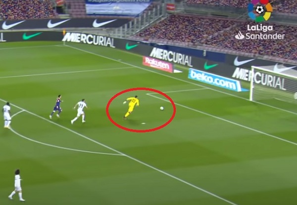 Blooper ayudó a ganar al Barcelona